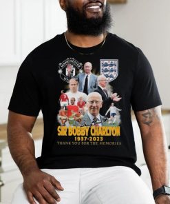 Manchester United Sir Bobby Charlton 1937 – 2023 Thank You For The Memories T Shirt, hoodie, sweater, long sleeve and tank top Manchester United Sir Bobby Charlton 1937 – 2023 Thank You For The Memories T Shirt
