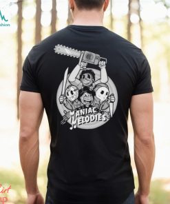 Maniac Melodies Horror Movie Mashup T Shirt