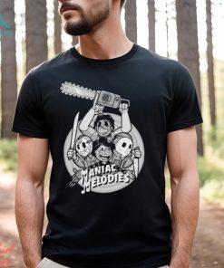 Maniac Melodies Horror Movie Mashup T Shirt