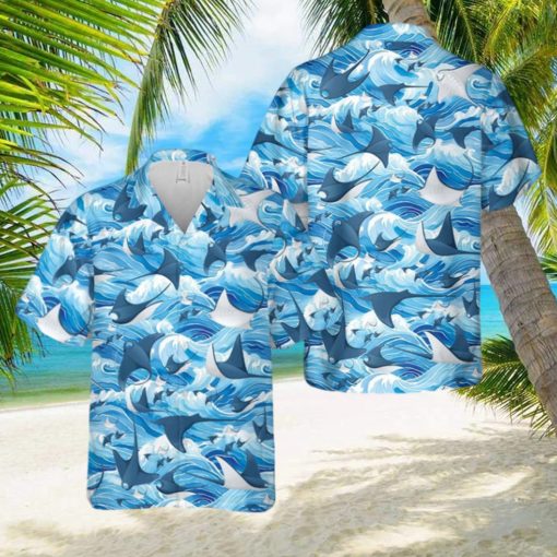 Manta Ray Hawaiian Shirt