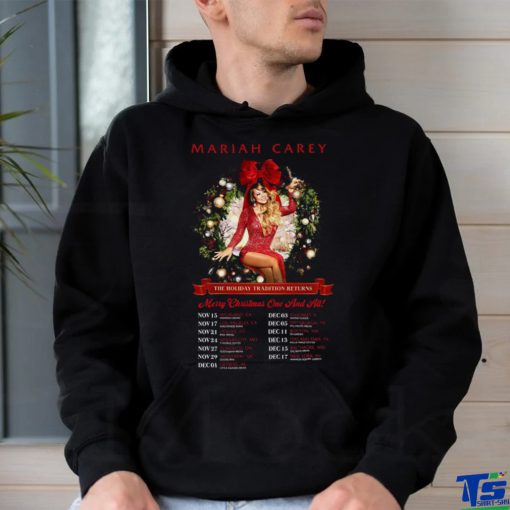 Mariah Carey Merry Christmas One And All Tour 2023 T shirt