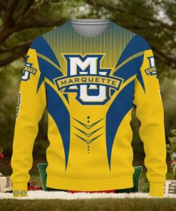 Marquette Golden Eagles Football American Day Sport Teams Champion Ugly Christmas Sweater