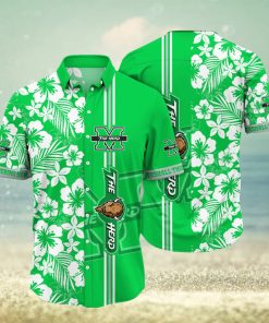 Marshall Thundering Herd NCAA Hawaiian Shirt Fresh Mowed Lawnstime Aloha Shirt