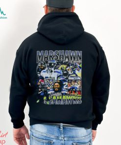 Marshawn Lynch Seattle Seahawks Football Logo Vintage 2023 Shirt