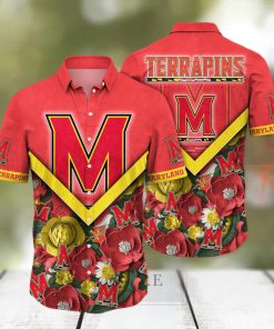 Maryland Terrapins NCAA Hawaiian Shirt Custom Heat Aloha Shirt