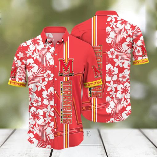 Maryland Terrapins NCAA Hawaiian Shirt Hammockstime Aloha Shirt