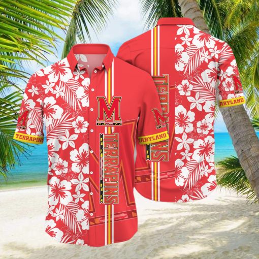 Maryland Terrapins NCAA Hawaiian Shirt Hammockstime Aloha Shirt