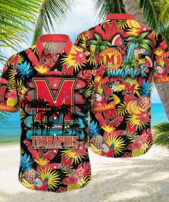 Maryland Terrapins NCAA Hawaiian Shirt Sunbathetime Aloha Shirt