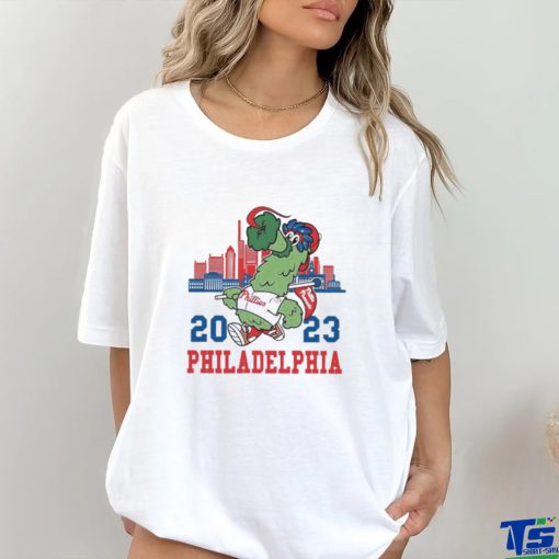 Mascot Philadelphia Phillies Baseball Dancing On Our Own 2023 Shirt