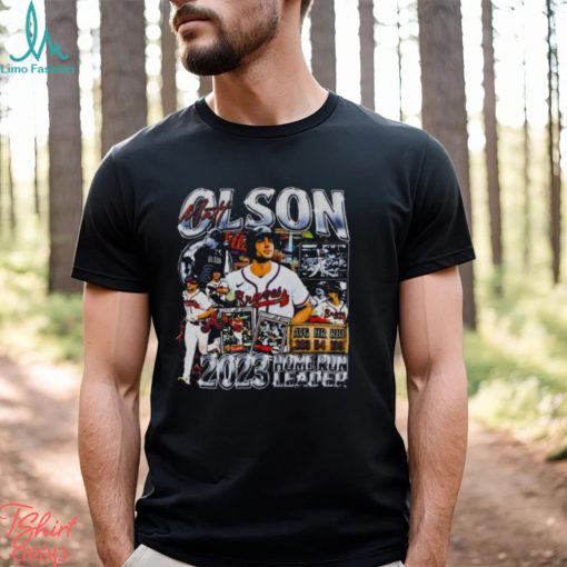 Matt Olson 2023 Home Run Leader Atlanta Braves Vintage 2023 Shirt