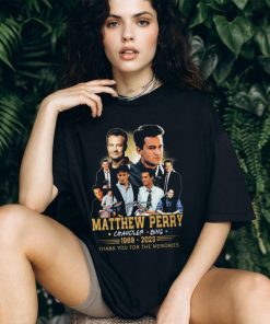 Matthew Perry Chandler Bing 1969 – 2023 Thank You For The Memories T Shirt