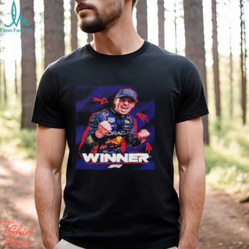 Max Verstappen Wins In Austin 2023 And Takes His 50th Career Victory Unisex T shirt