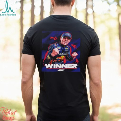 Max Verstappen Wins In Austin 2023 And Takes His 50th Career Victory Unisex T shirt