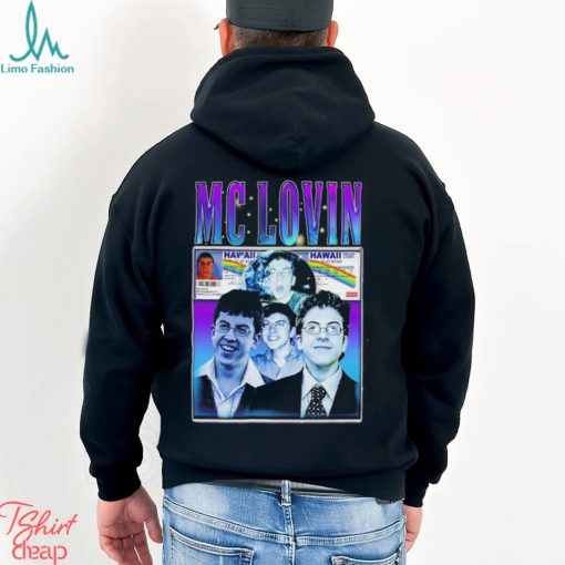 Mclovin Hawaii card shirt