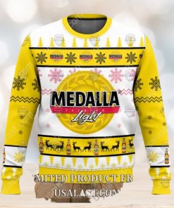 Medalla Beer Ugly Christmas Sweater