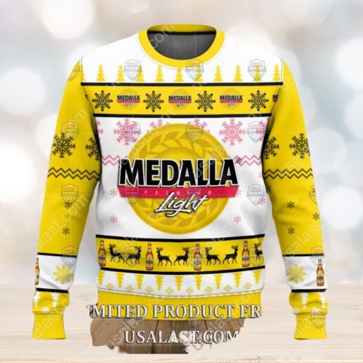 Medalla Beer Ugly Christmas Sweater