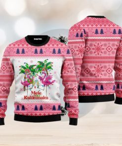 Mele Kalikimaka Flamingo Christmas Ugly Christmas 3D Sweater Men & Women Gift For Men And Women