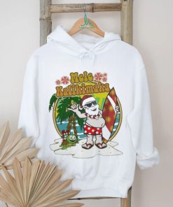 Mele Kalikimaka Surfer Santa Christmas Shirt