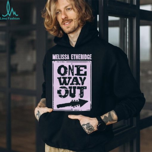 Melissa Etheridge One Way Out Lavender Album T Shirt