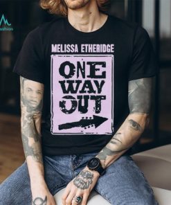 Melissa Etheridge One Way Out Lavender Album T Shirt