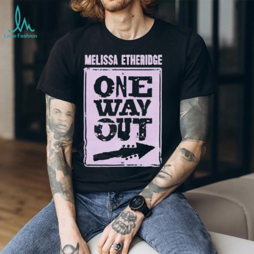 Melissa Etheridge One Way Out Lavender Album T Shirt