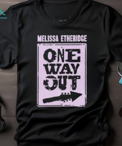 Melissa Etheridge One Way Out Lavender Album T Shirt
