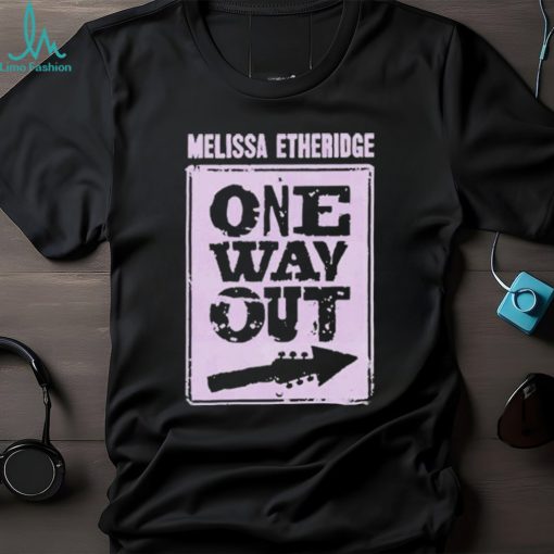 Melissa Etheridge One Way Out Lavender Album T Shirt