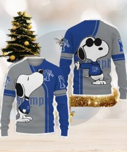 Memphis Tigers Champion Snoopy 3D Sweater All Over Printed For Men And Women