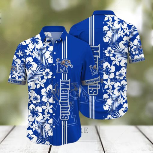 Memphis Tigers NCAA Hawaiian Shirt Campingtime Aloha Shirt