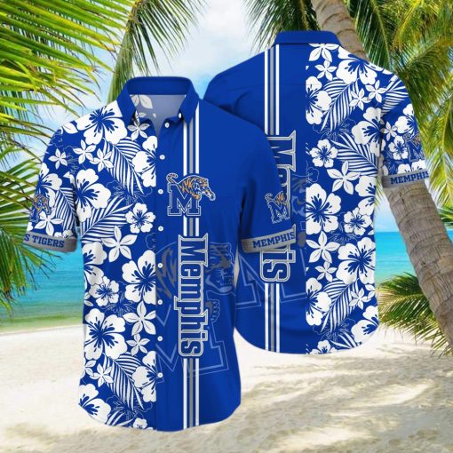 Memphis Tigers NCAA Hawaiian Shirt Campingtime Aloha Shirt