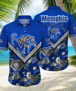 Memphis Tigers NCAA Hawaiian Shirt Custom Camping Aloha Shirt