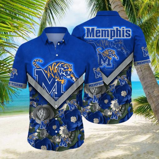 Memphis Tigers NCAA Hawaiian Shirt Custom Camping Aloha Shirt