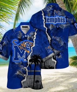 Memphis Tigers NCAA Us Flag Hawaiian Shirt Custom Summer Aloha Shirt -  Trendy Aloha