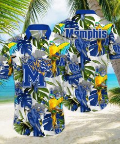 Memphis Tigers NCAA Hawaiian Shirt Summer Nightstime Aloha Shirt