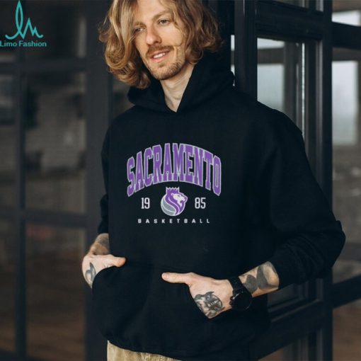 Men’s Fanatics Branded Heather Charcoal Sacramento Kings Foul Trouble Snow Wash Raglan Pullover shirt