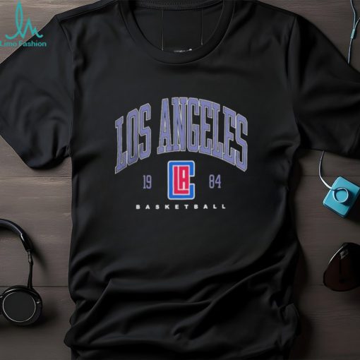 Men’s Fanatics Branded Heather Red LA Clippers Foul Trouble Snow Wash Raglan Pullover shirt