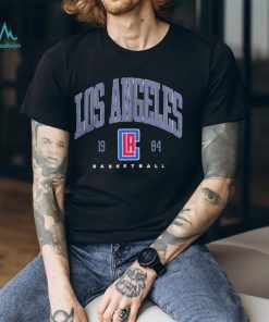 Men’s Fanatics Branded Heather Red LA Clippers Foul Trouble Snow Wash Raglan Pullover shirt