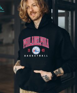 Men’s Fanatics Branded Heather Royal Philadelphia 76ers Foul Trouble Snow Wash Raglan Pullover shirt