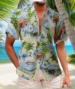 Mens Hawaiian Shirts Button Short Sleeve Aloha Flower Print Tees Flower Hawaiian Shirt Summer Tropical Shirts