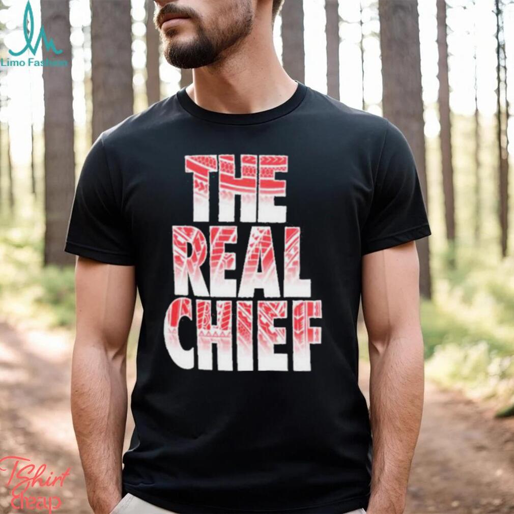 Men's Jey Uso Black The Real Chief T-Shirt