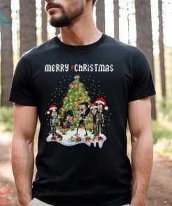 Merry Christmas ACDC Rock Band T Shirt