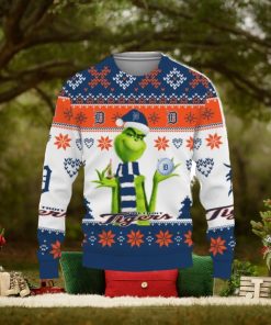 Merry Christmas Baseball American Grinch Cute Oakland Athletics 3D Sweater