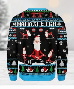 Merry Christmas Gearhomies Namasleigh Santa Ugly Christmas Sweater