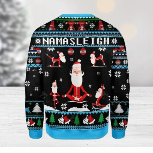 Merry Christmas Gearhomies Namasleigh Santa Ugly Christmas Sweater