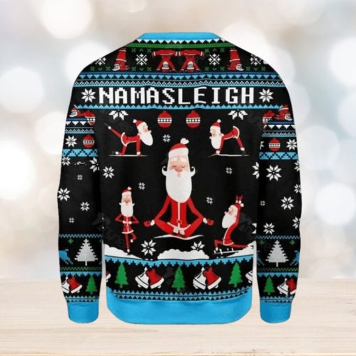 Merry Christmas Gearhomies Namasleigh Santa Ugly Christmas Sweater