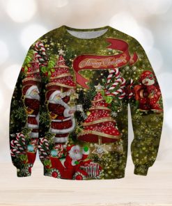 Merry Christmas Knitting Pattern Ugly Christmas Holiday Sweater