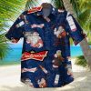 Beer Budweiser Hawaiian Shirt,Aloha Shirt,Palm Leaves Pattern All Over Print