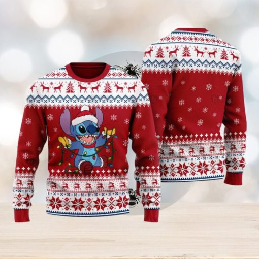 Merry Christmas Stitch Ugly Sweater Christmas