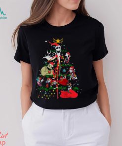 Merry Christmas Ugly Sweater Jack Skellington Sally Doll Oogie Boogie Movie Characters T Shirt Classic Hoodie