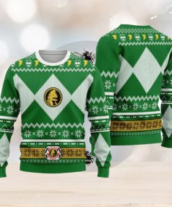 Merry Christmas Unisex Ugly Christmas Sweater Christmas Gifts Unisex Green Power Ranger Sweater